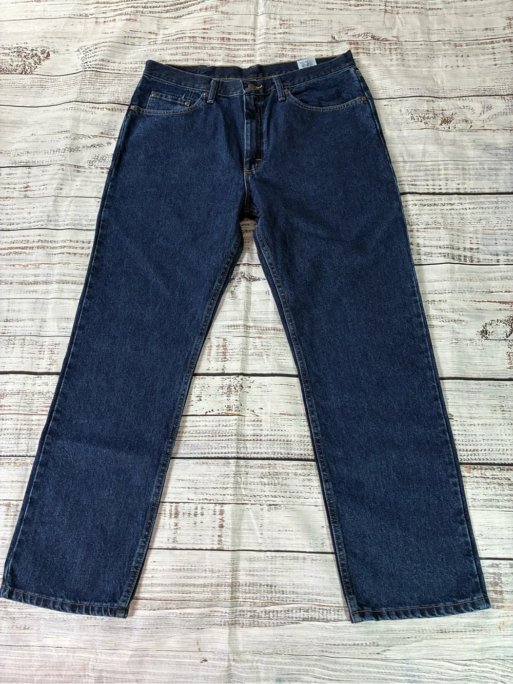 Wrangler Jeans Men’s 36x30  Five Star Premium Regular Fit  Blue Stretch NWT